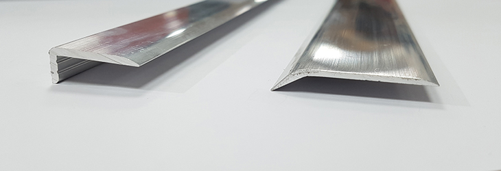 Selfadhesive aluminium profile